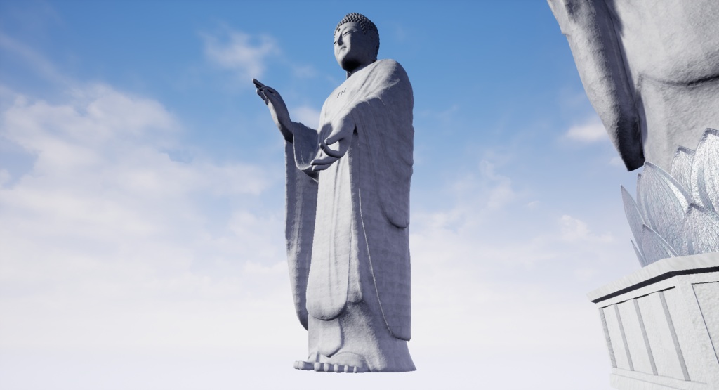 3Dモデル「超大型大仏」