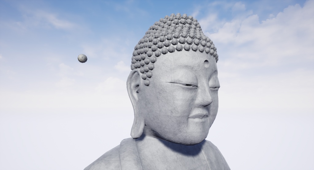 3Dモデル「超大型大仏」