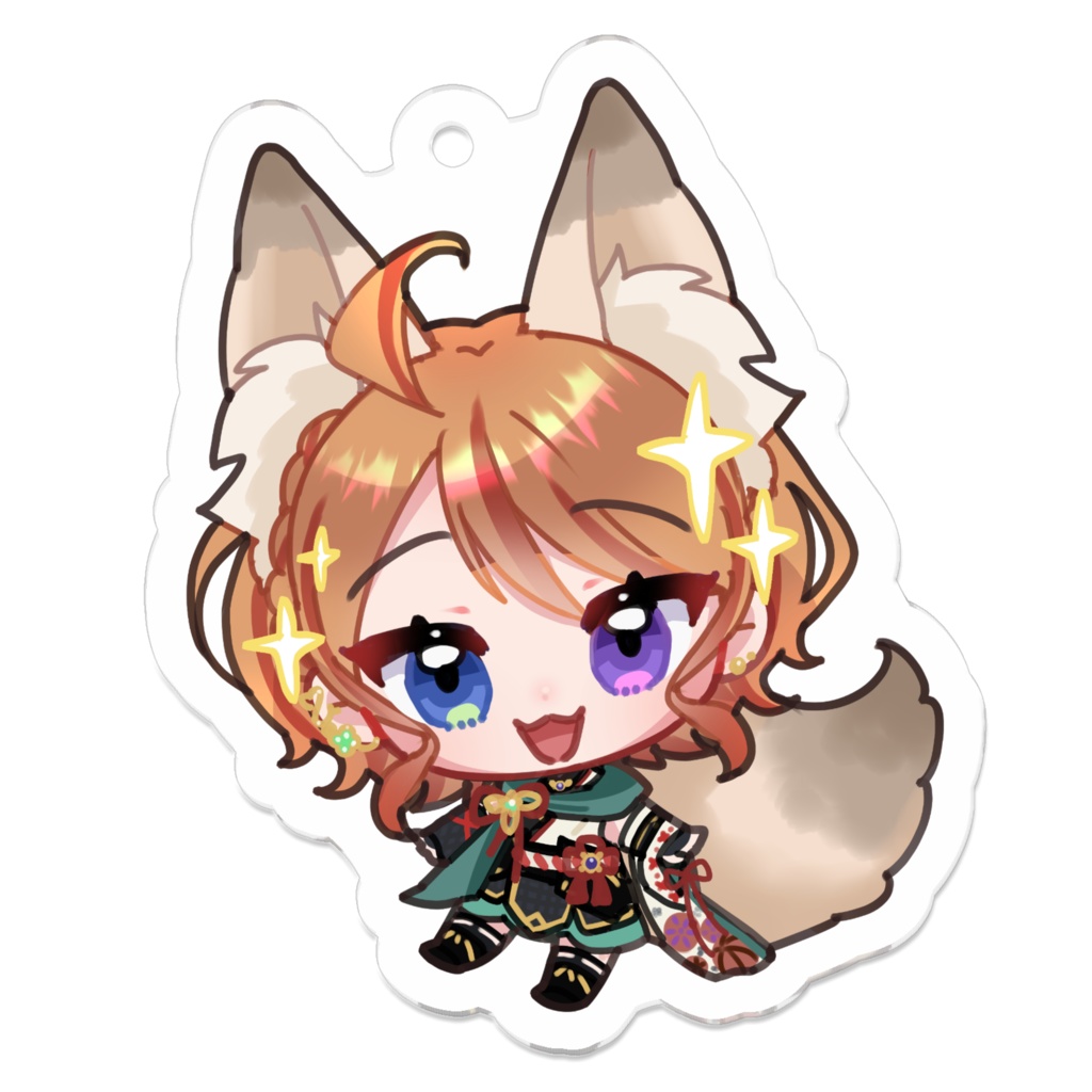 ちびまりキラキラアクキー