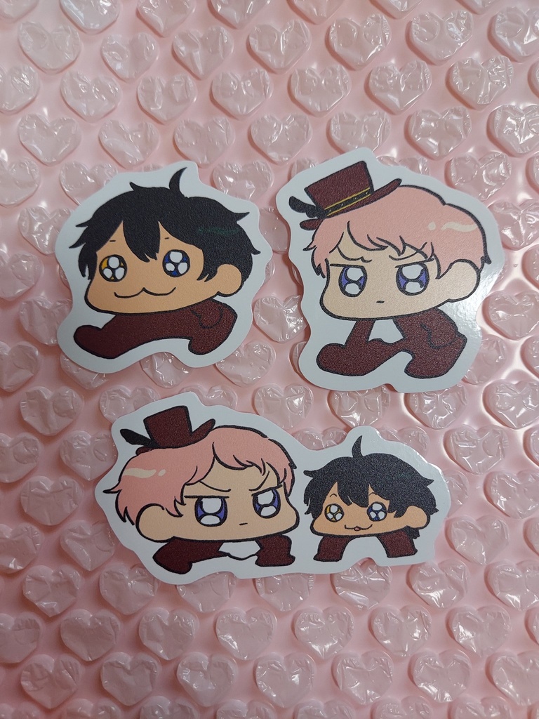 宗/みか/紅郎/ステッカー