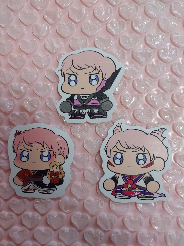 宗/みか/紅郎/ステッカー