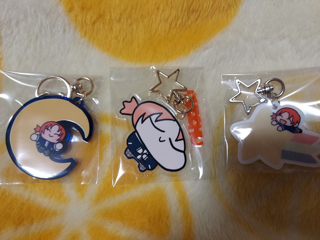レオのアクリルキーホルダー