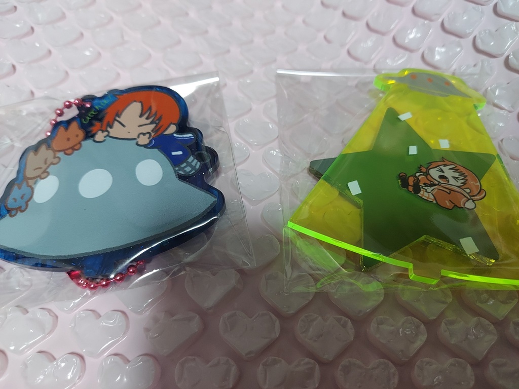 レオUFOアクリルスタンド+アクリルキーホルダー/アブダクションアクリルスタンド
