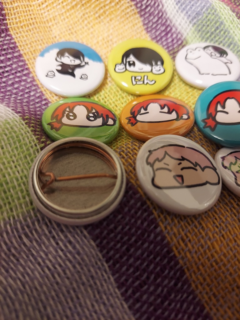 レオ・宗・忍の缶バッジ