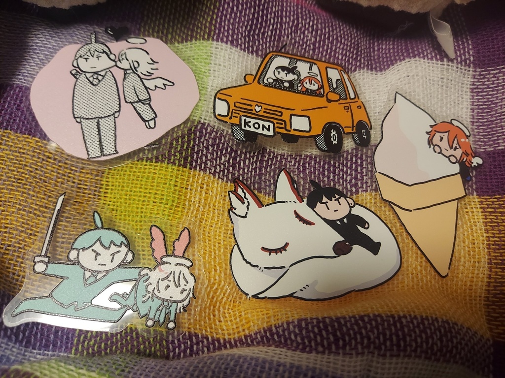 アキ天ステッカーセット
