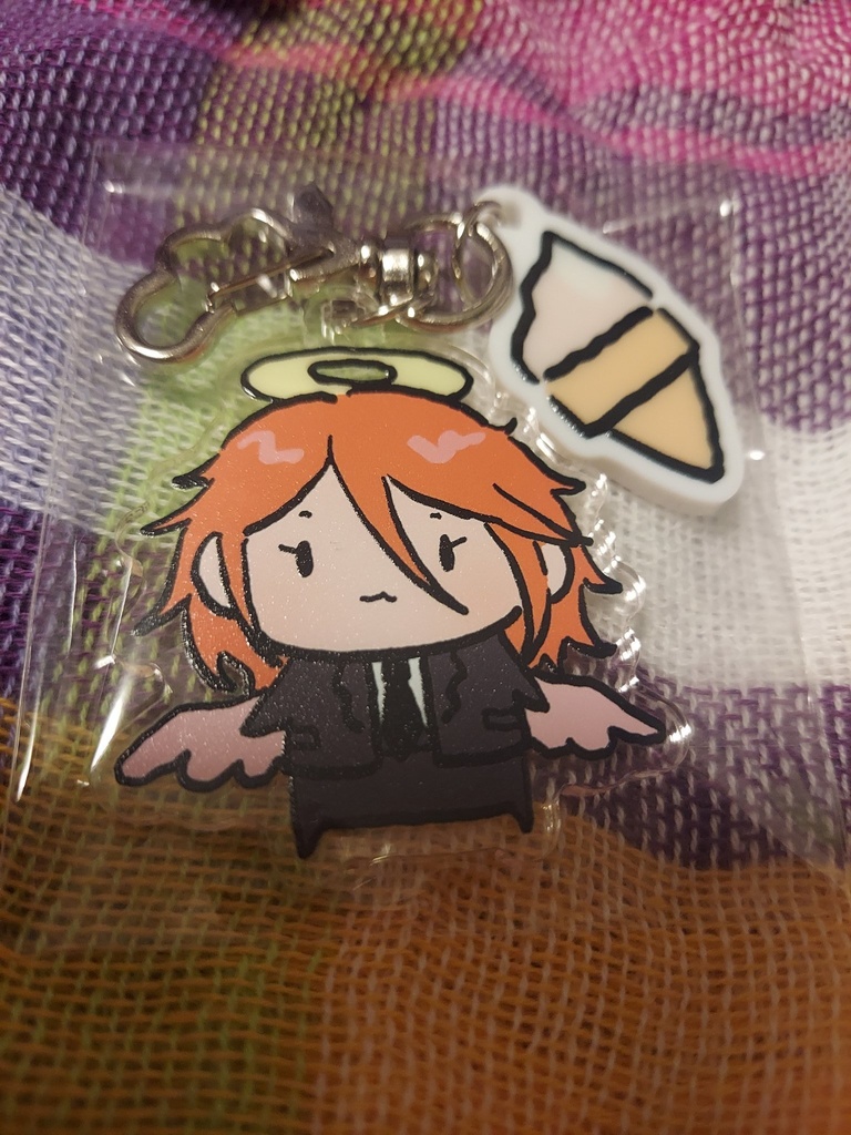 天使の悪魔アクリルキーホルダー
