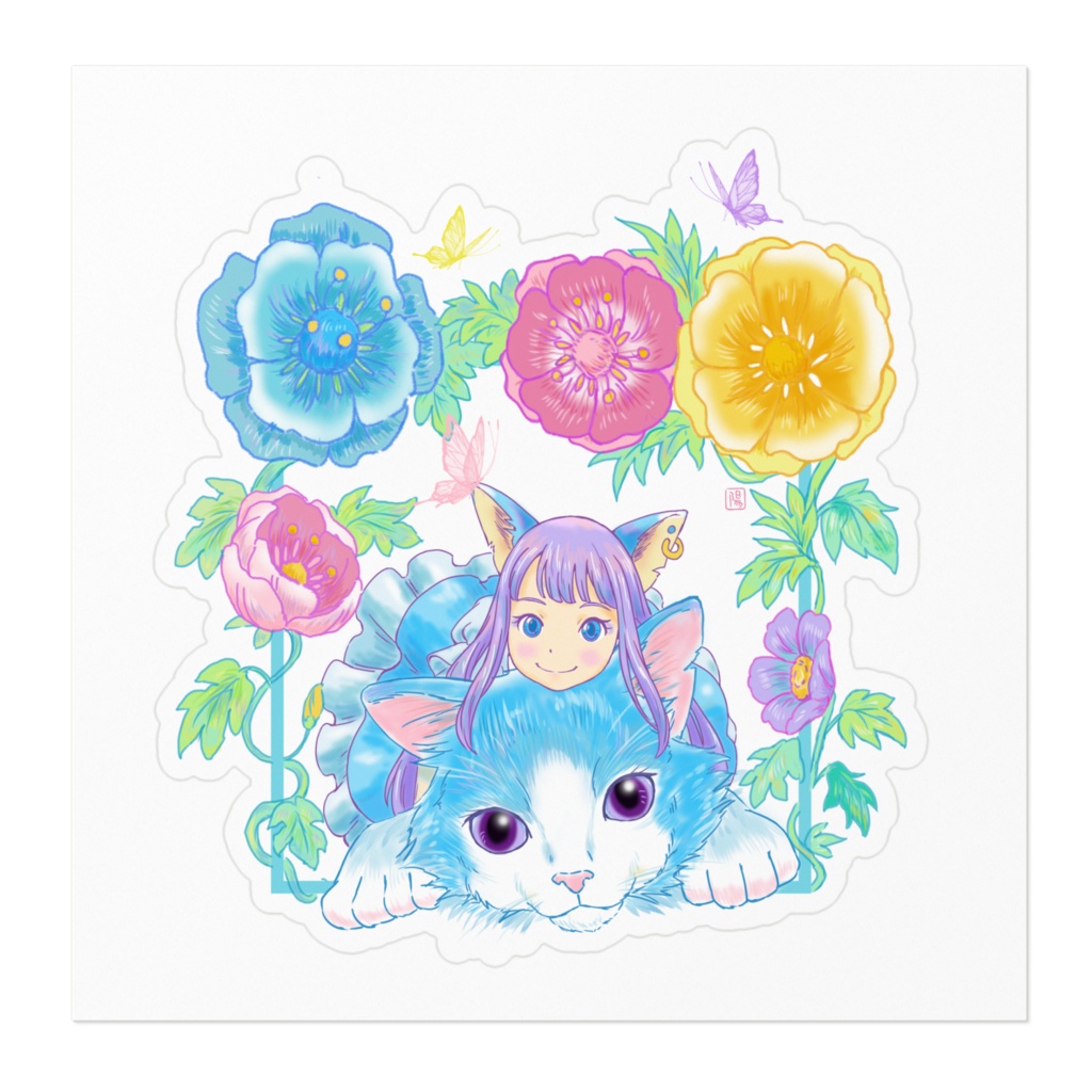 花と猫とアリス