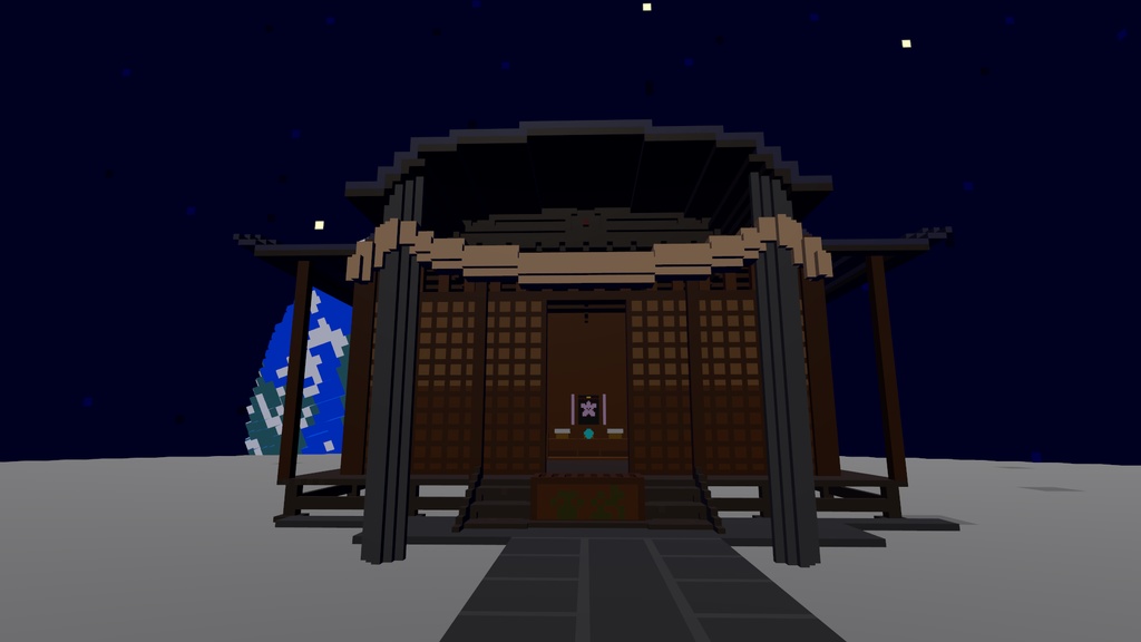 [VRC想定]ボクセル神社