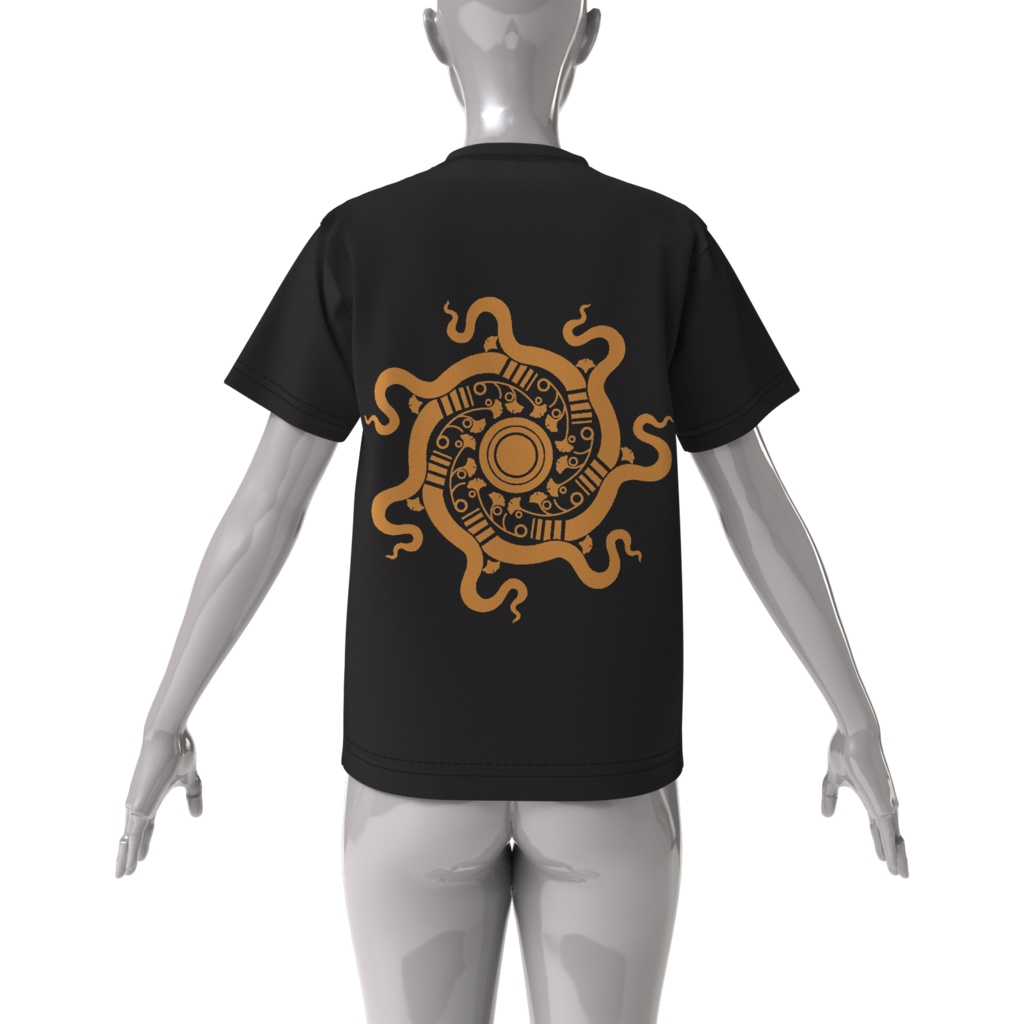 【文様】ビッグシルエットTシャツ