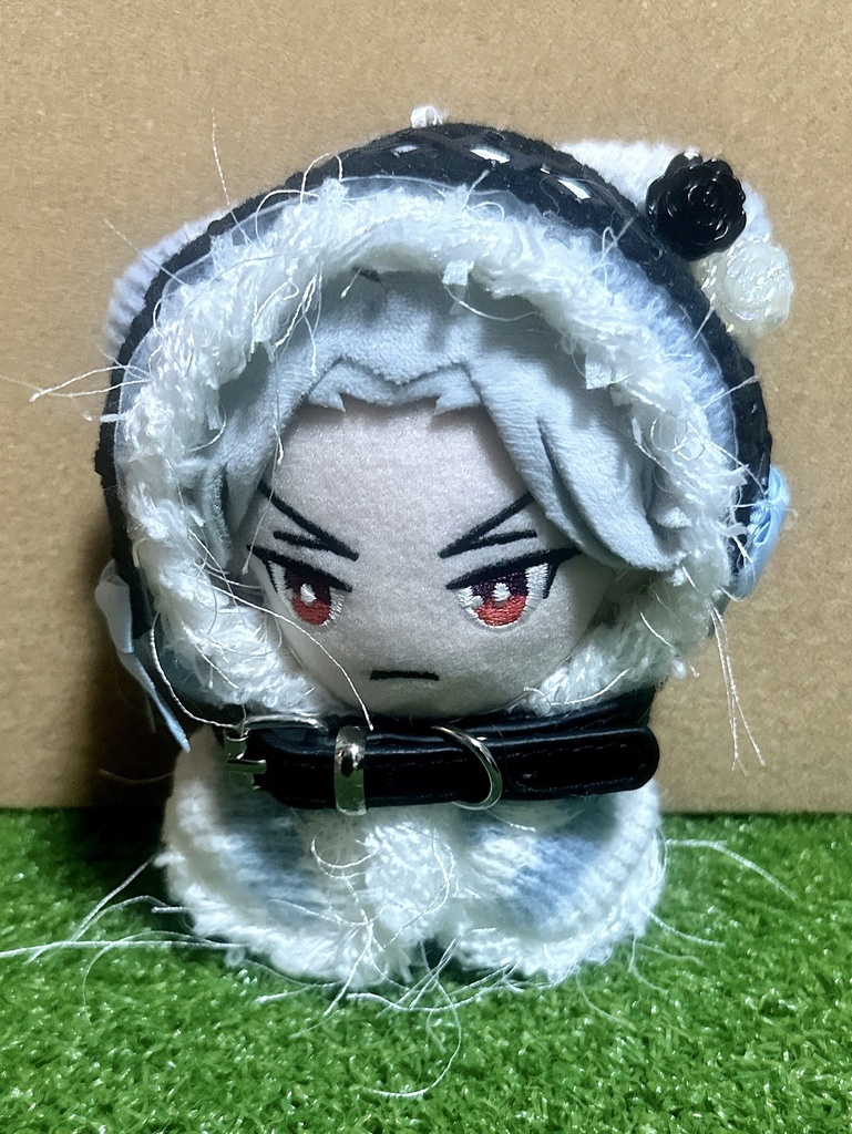 ねこ耳ポンチョ（水色）