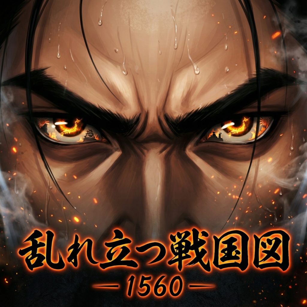 乱れ立つ戦国図 - 1560 -(Warring States Period Rock - 1560 -)