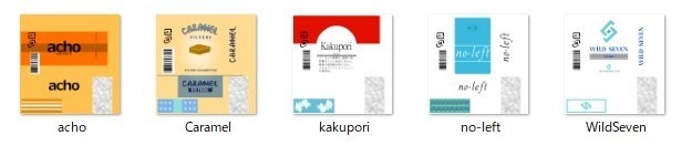 バーチャル3等級タバコ追加テクスチャセット