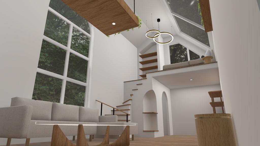 【VRC向け販売ワールド】Cosy Loft Home