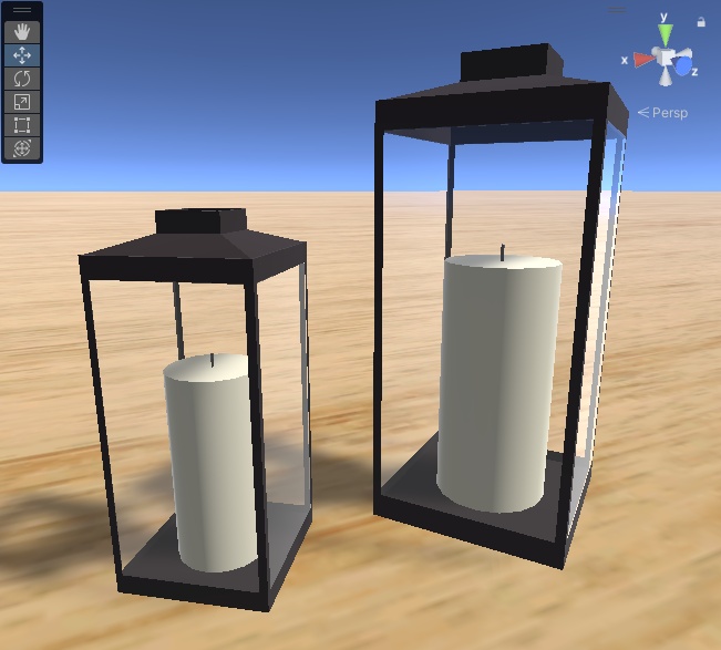 【VRC向け3Dモデル】インテリア小物Set