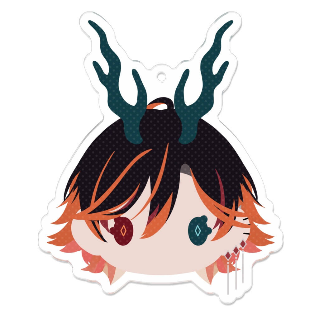 八尾萬 アクリルキーホルダー