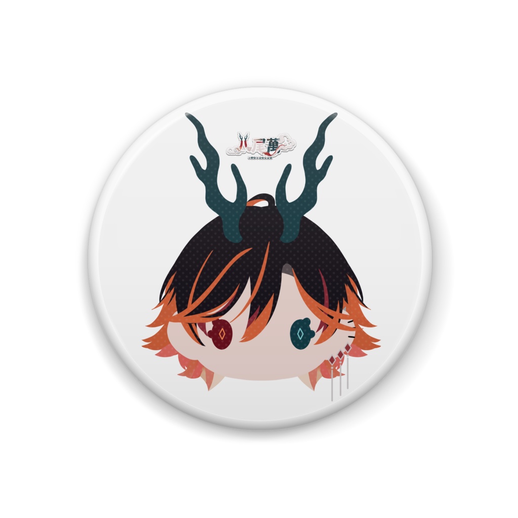 八尾萬 缶バッジ