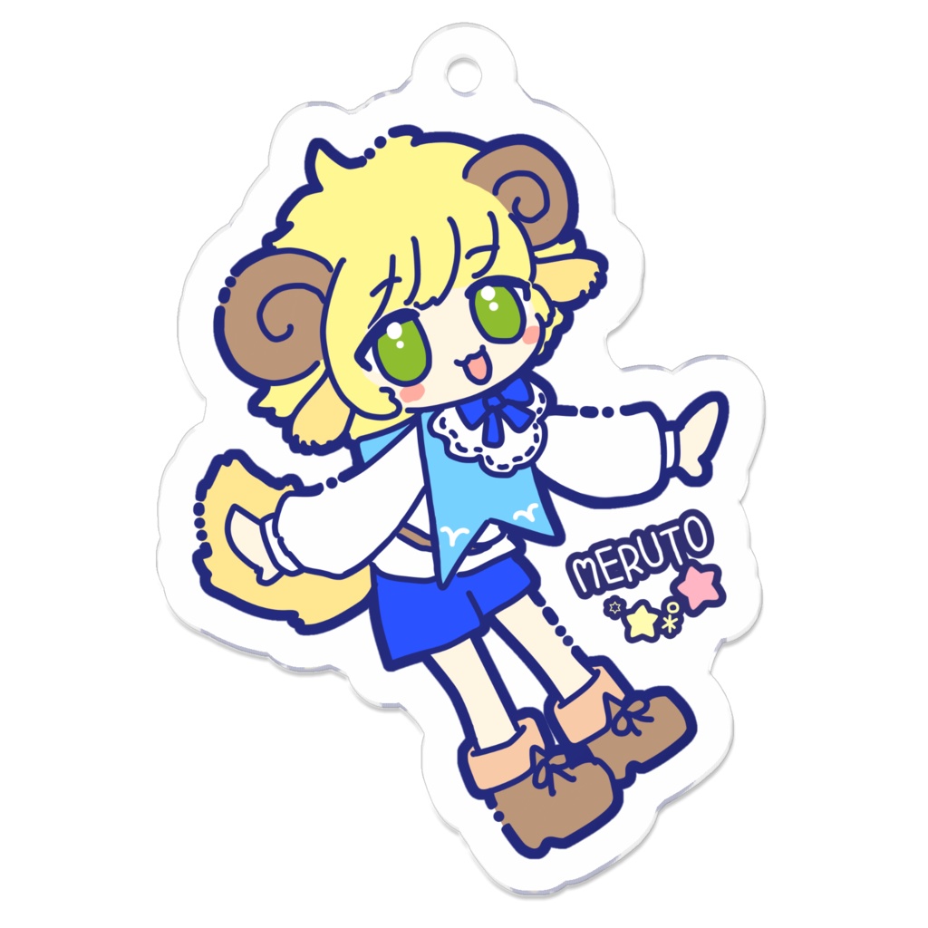 めると☆キーホルダー ファンシー