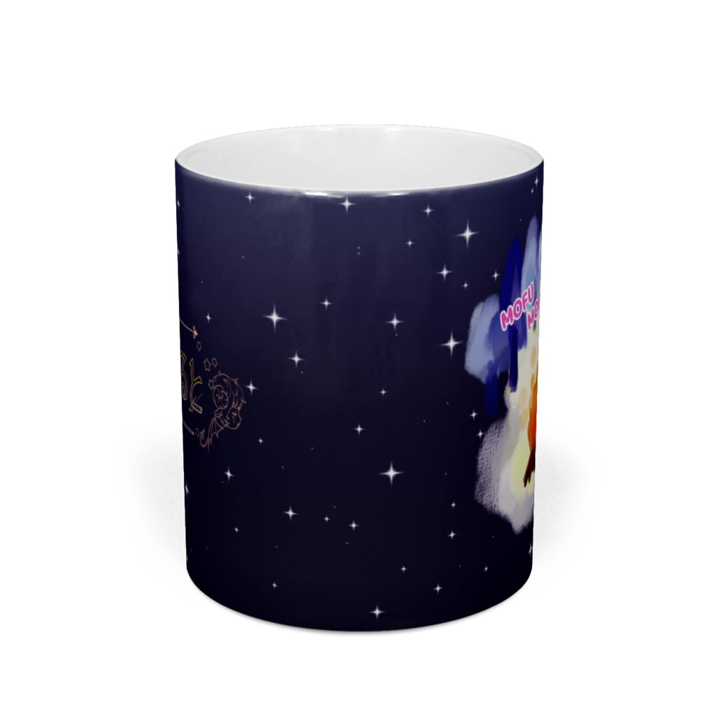 めると冬キャンプ☆マグカップ