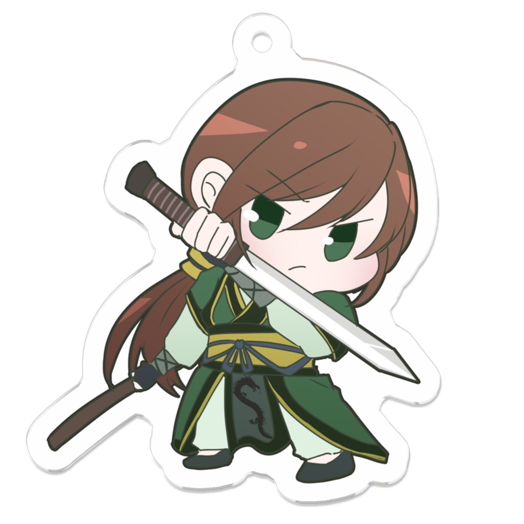 桜歌ミニキャラアクキー「周徠」