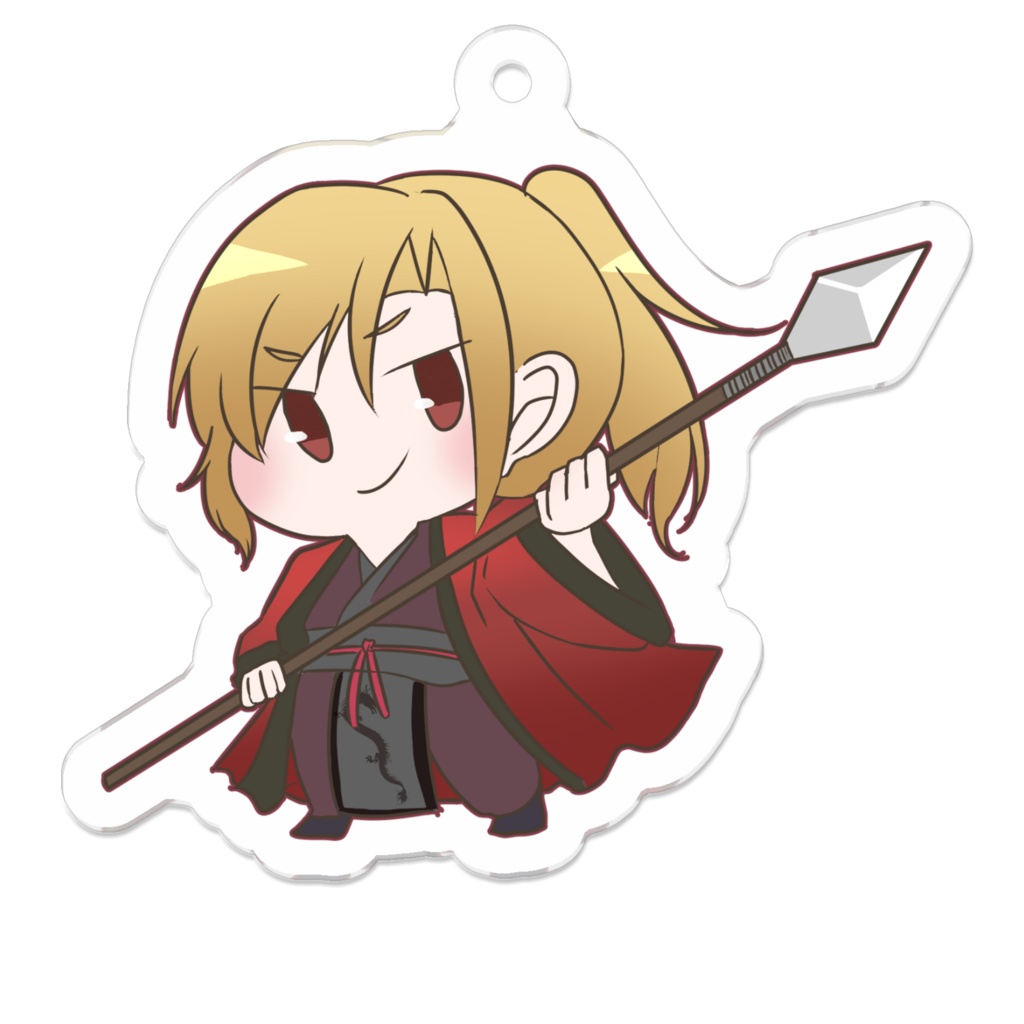 桜歌ミニキャラアクキー「申光」