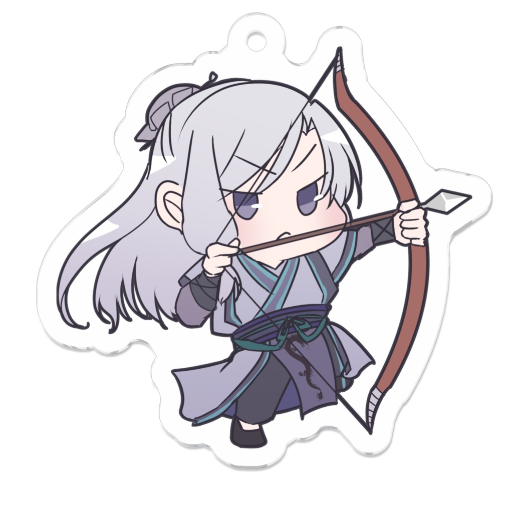 桜歌ミニキャラアクキー「珀埜」