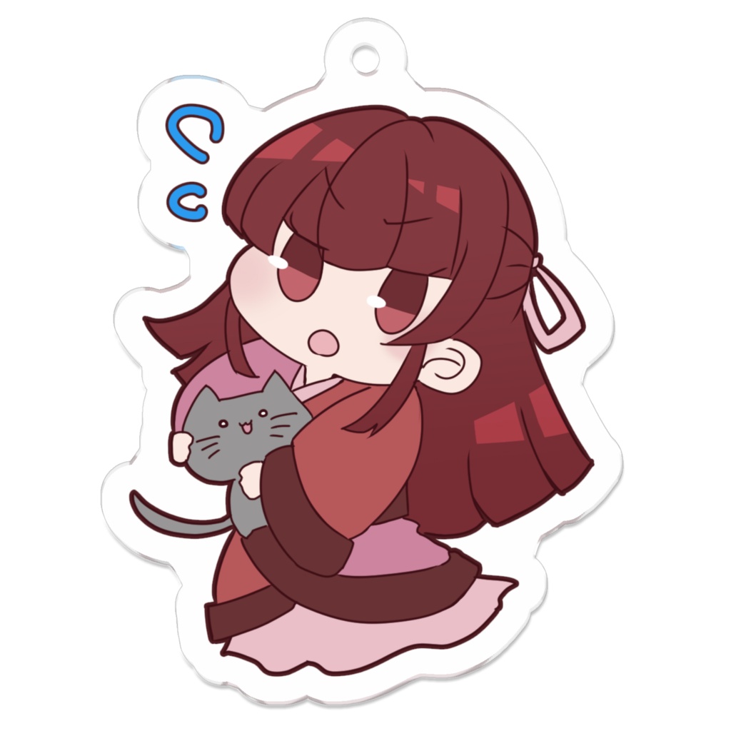 桜歌ミニキャラアクキー「亜藍」