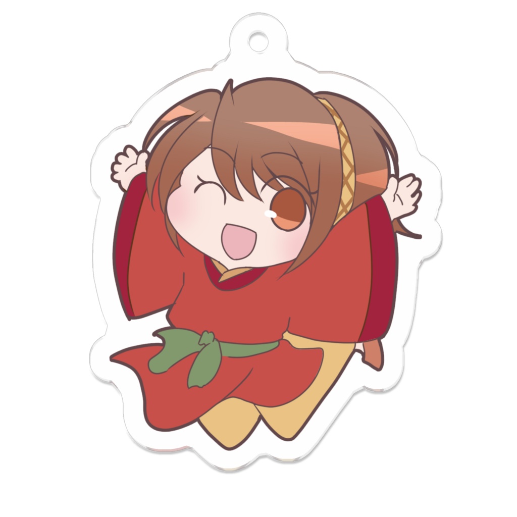 桜歌ミニキャラアクキー「汀」