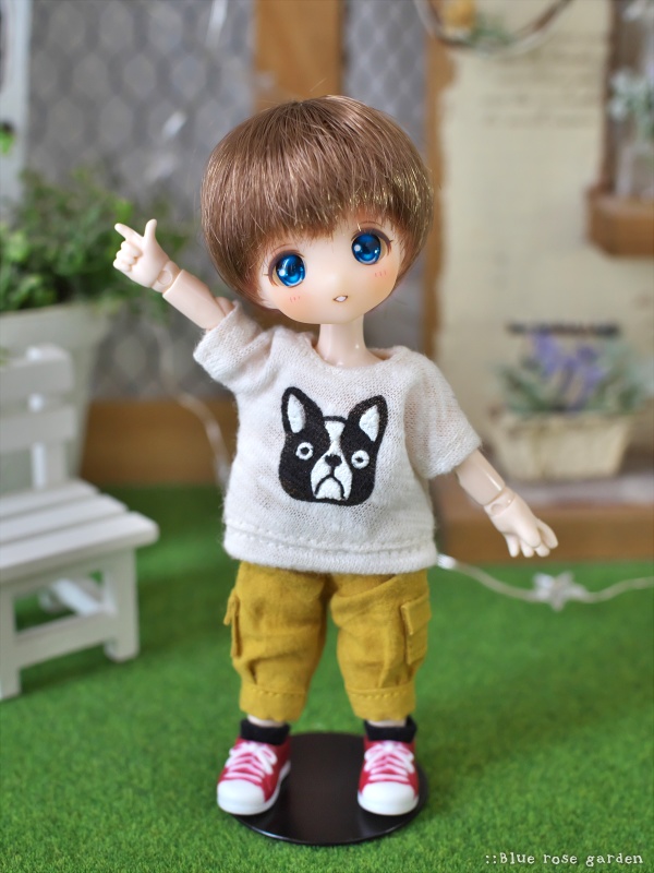 リトルローズヘッド02 Catalina (ノーメイク/3Dプリンター出力品)