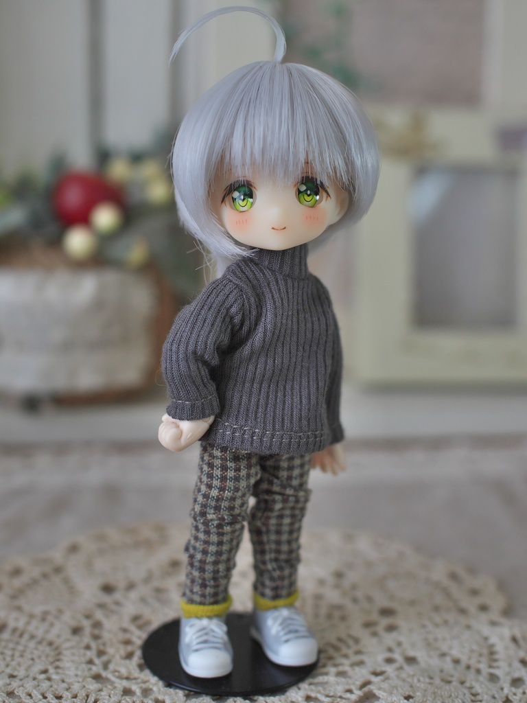 リトルローズヘッド02 Catalina (ノーメイク/3Dプリンター出力品)