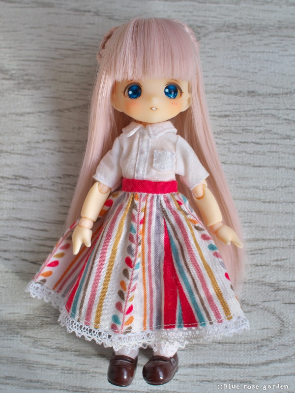 リトルローズヘッド02 Catalina (ノーメイク/3Dプリンター出力品)