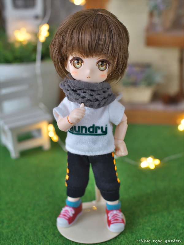 リトルローズヘッド01 Anne (ノーメイク/3Dプリンター出力品)