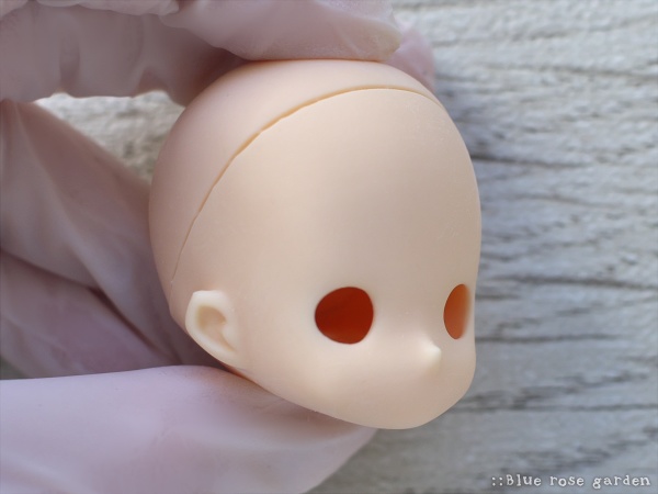 リトルローズヘッド01 Anne (ノーメイク/3Dプリンター出力品)