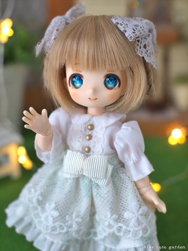 リトルローズヘッド01 Anne (ノーメイク/3Dプリンター出力品)