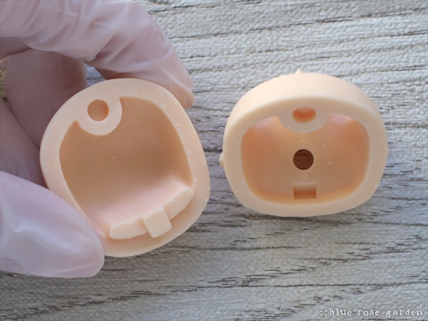 リトルローズヘッド01 Anne (ノーメイク/3Dプリンター出力品)