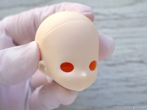 リトルローズヘッド03 Scarletta (ノーメイク/3Dプリンター出力品)