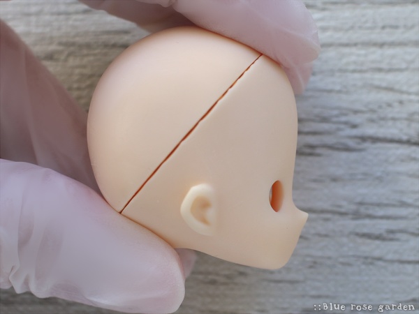 リトルローズヘッド03 Scarletta (ノーメイク/3Dプリンター出力品)