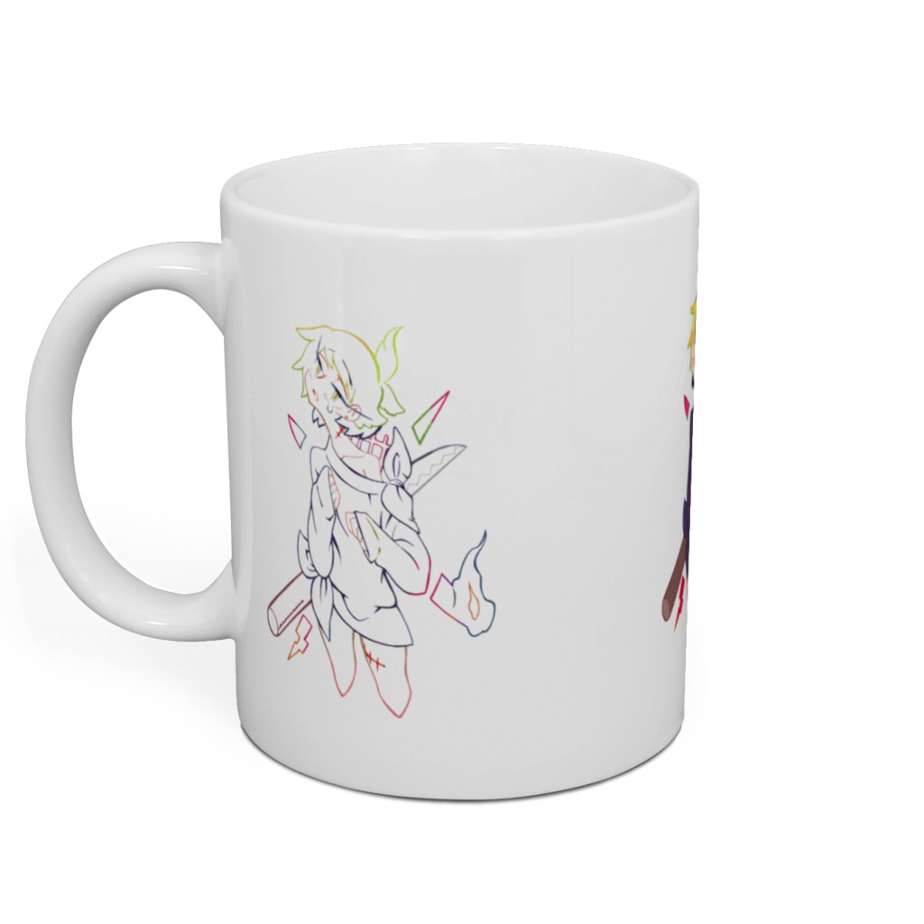 アンバーくん三色マグ