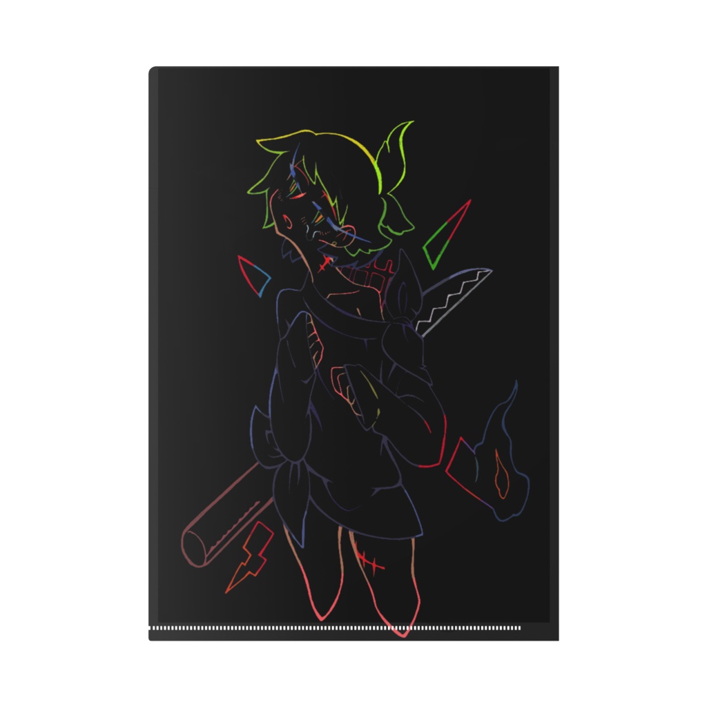 製造くん&アンバーくんクリアファイル