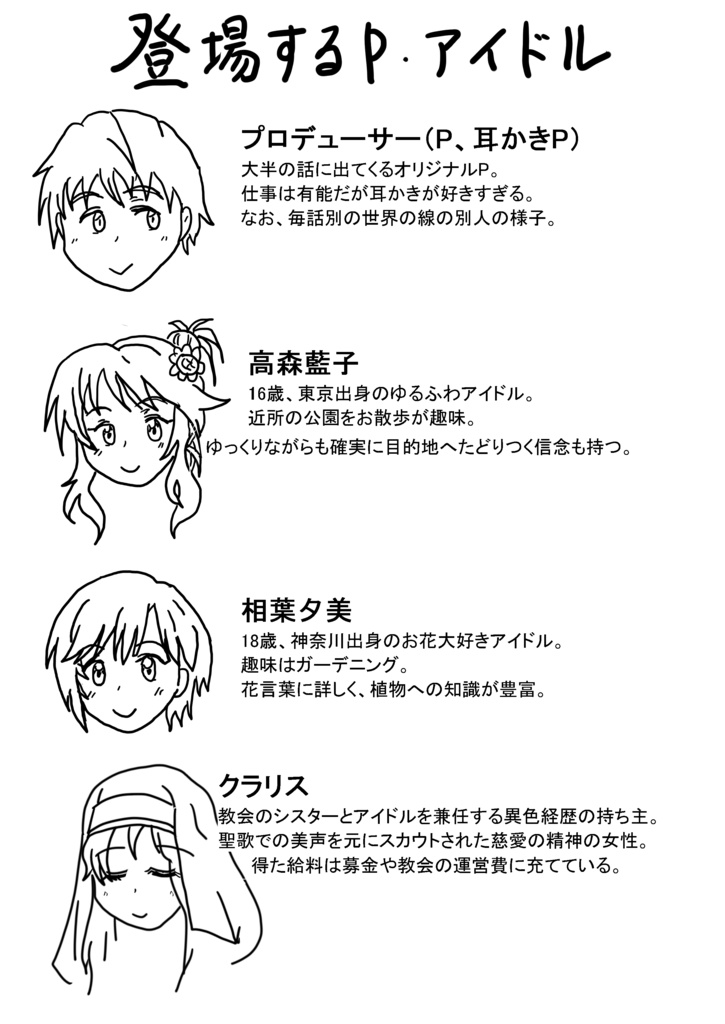 【C97】アイドルマスターシンデレラガールズ+α一人耳かき合同誌2