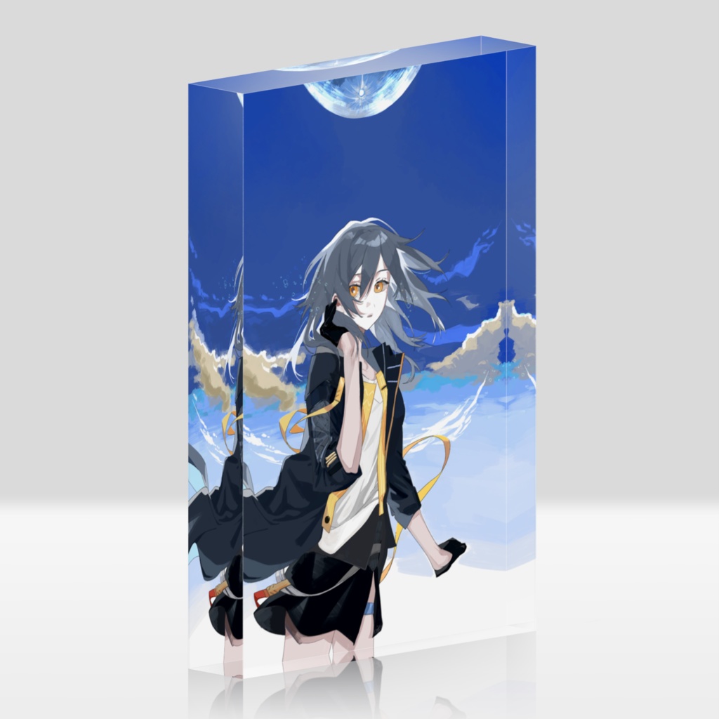 星(女性開拓者)アクリルブロック