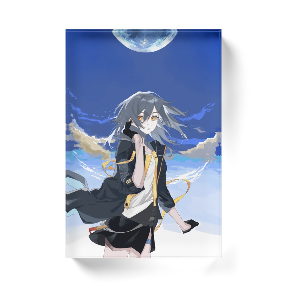 星(女性開拓者)アクリルブロック