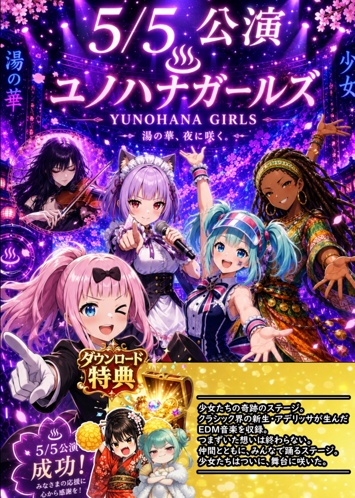 ユノハナガールズ成功までの軌跡