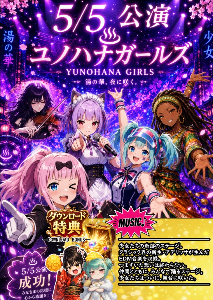 ユノハナガールズ成功までの軌跡