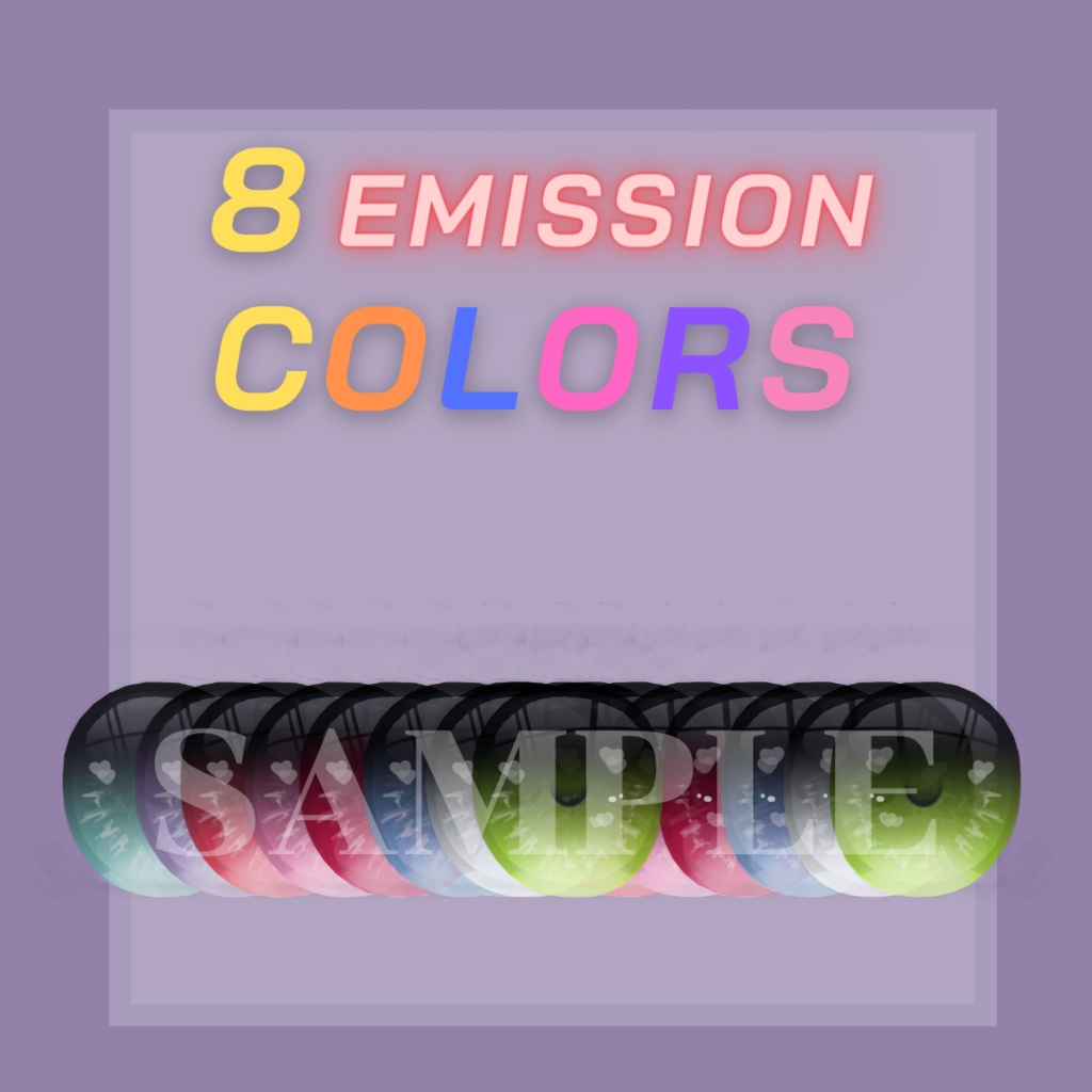 【舞夜専用】 MAYA - Heart Eyes Texture「ハートアイズテクスチャー」