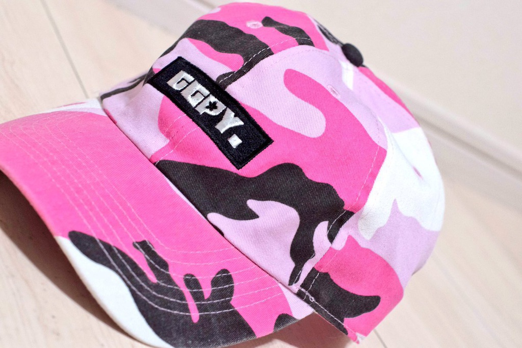 シックスパネルキャップ(ピンク)