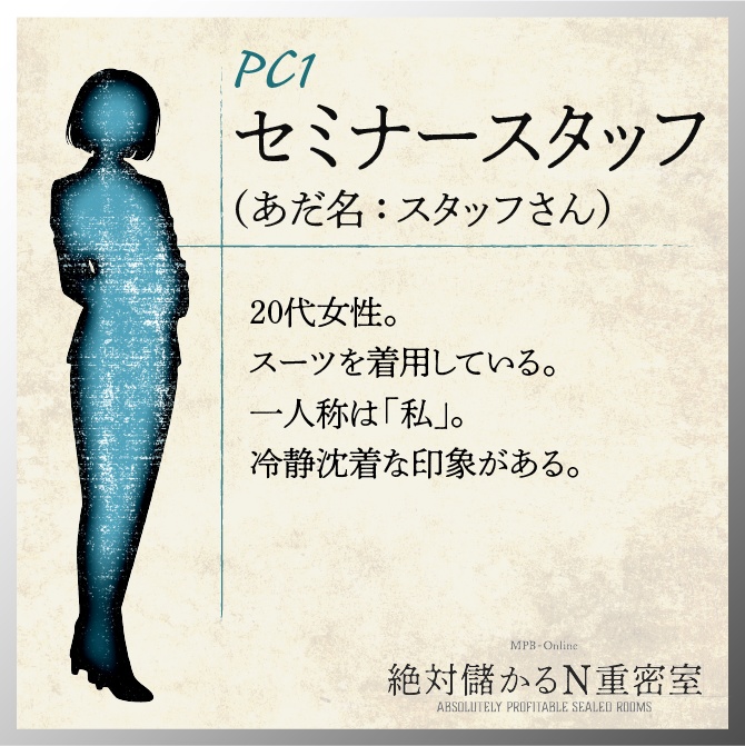 マーダーミステリー『絶対儲かるN重密室』