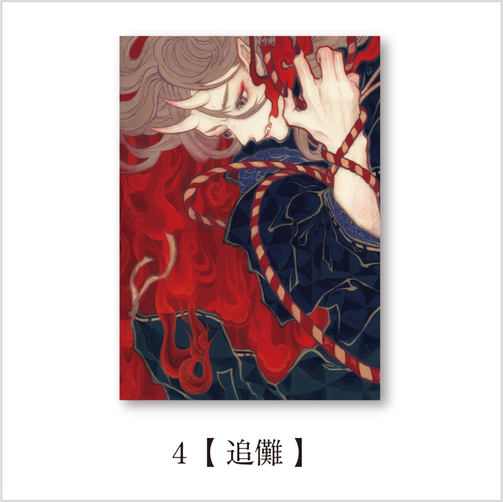 和風ポストカード 3