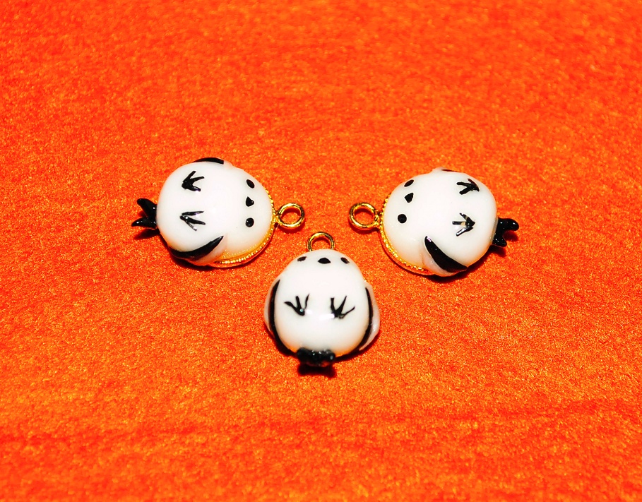 シマエナガ ペンダントトップ