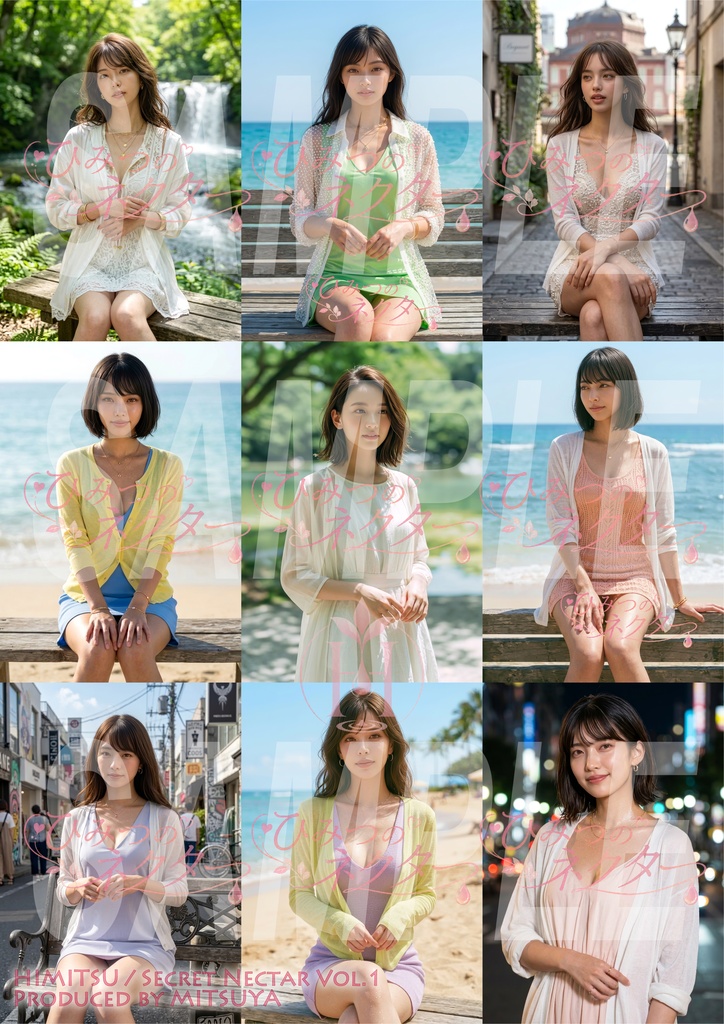 恥じらいの美脇 魅惑の舌ペロ 食べちゃいたいほど麗しい美人さんの図鑑 グラビア写真集 ポートレート写真集 デジタル版PDF形式【ライト版 全88ページ】