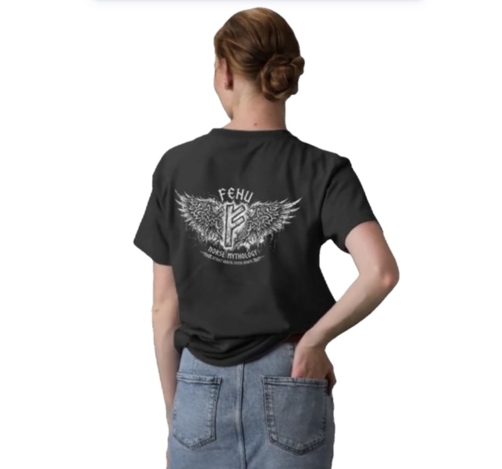 ルーン護符【フェオ】Tシャツ